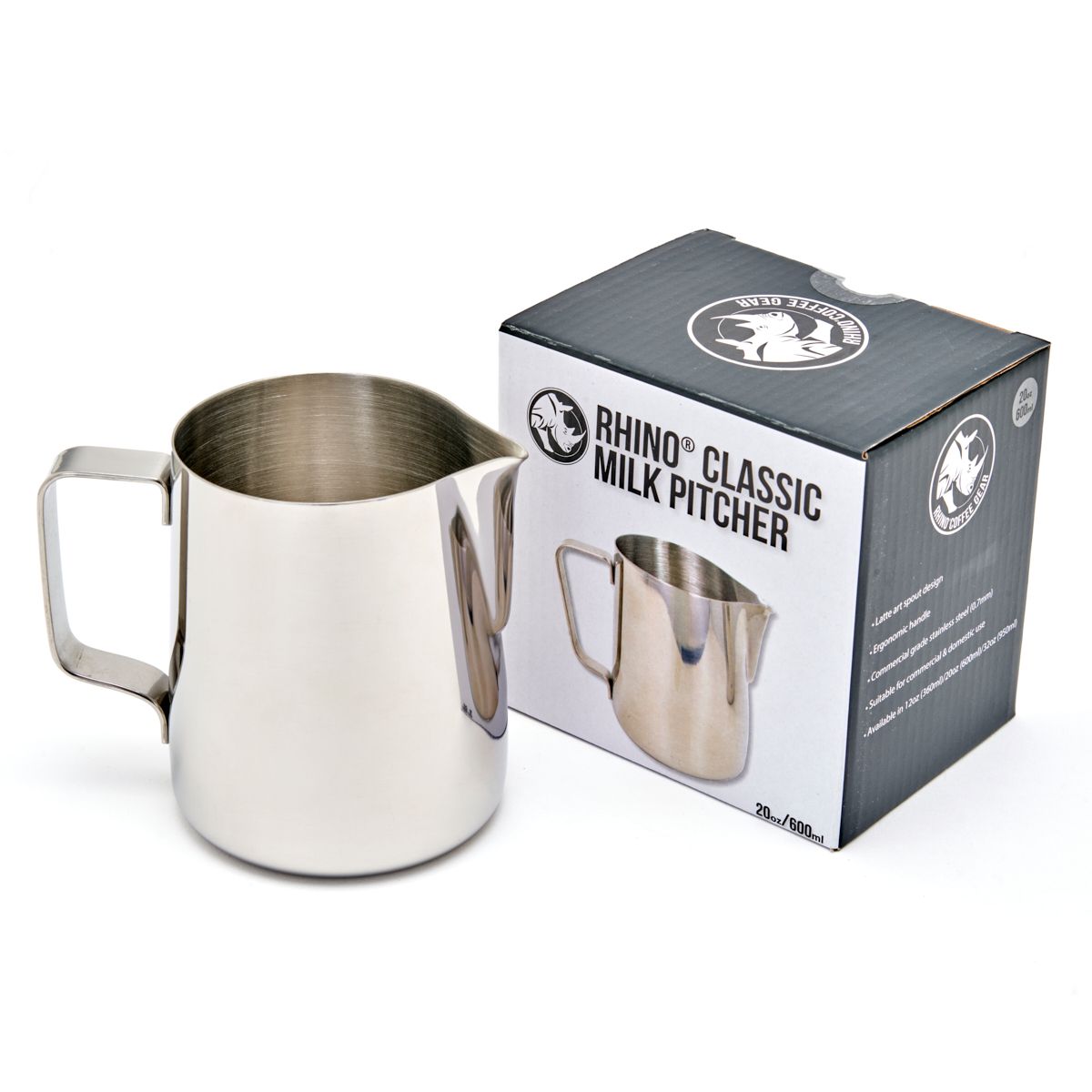 Rhinowares Classic Milk Pitcher 600ml - Image 6